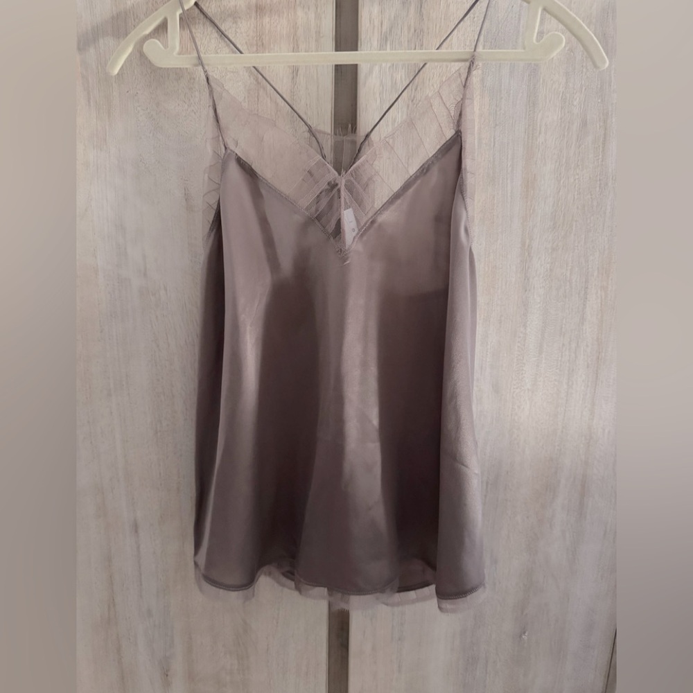 NWT IRO Berwyn Silk Lace Camisole Style Tank 
SZ: 34 (EU sizing) XS or 0-2 US